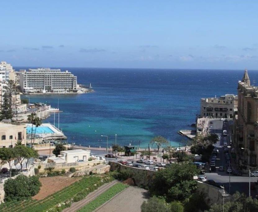 1 Bedrm Apt Seaview Balluta Bay San Julián Exterior foto